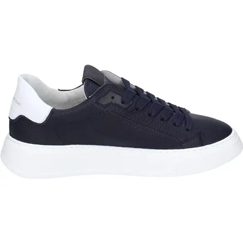 Leather Men's Sneakers Stylish Shoes , male, Sizes: 5 UK, 6 UK, 7 UK - Philippe Model - Modalova