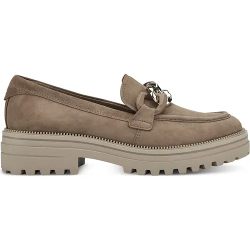 Leather Loafers for Women , female, Sizes: 6 UK, 7 UK, 8 UK - tamaris - Modalova
