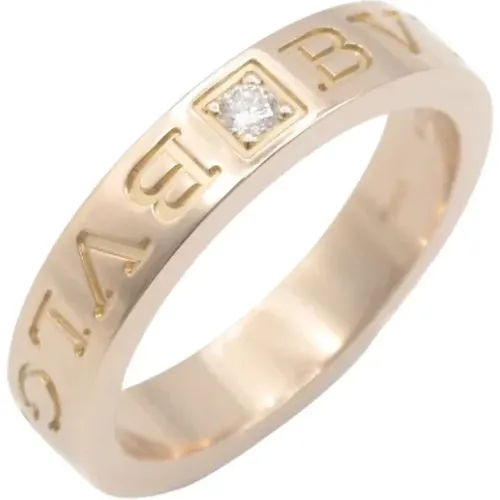 Pre-owned Rose Gold rings , female, Sizes: ONE SIZE - Bvlgari Vintage - Modalova