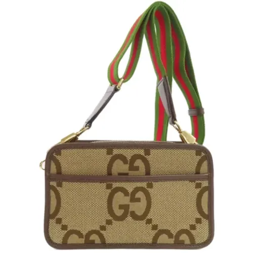 Pre-owned Canvas shoulder-bags , female, Sizes: ONE SIZE - Gucci Vintage - Modalova