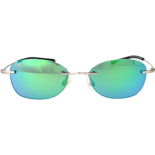 Fashionable Sunglasses with AKI AKI Style , unisex, Sizes: 50 MM - Maui Jim - Modalova