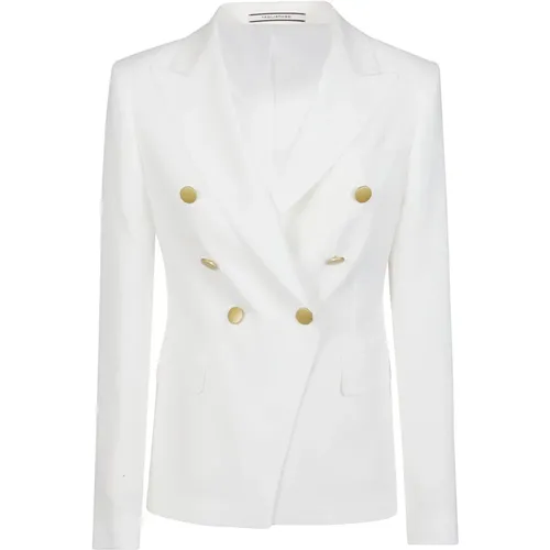 Stylish Double Breasted Jacket , female, Sizes: XS, S - Tagliatore - Modalova