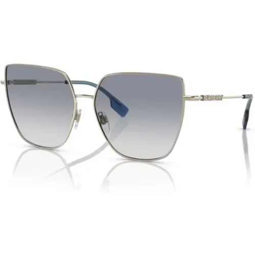 Elegante Klassische Sonnenbrille Frauen Metallrahmen - Burberry - Modalova