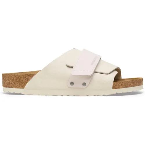 Weiße Kyoto Damenschuhe , Damen, Größe: 45 EU - Birkenstock - Modalova