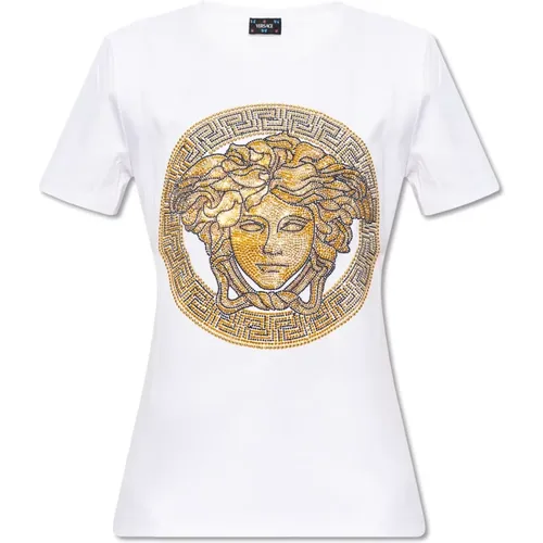 La Vacanza Kollektion T-Shirt - Versace - Modalova