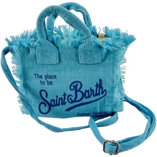 Klares Blaues Mini Vanity Tasche - MC2 Saint Barth - Modalova