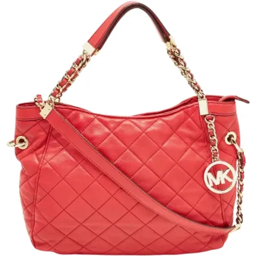 Pre-owned Leather handbags , female, Sizes: ONE SIZE - Michael Kors Pre-owned - Modalova