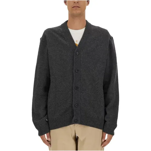 Merino Woll-Strickjacke , Herren, Größe: M - PS By Paul Smith - Modalova