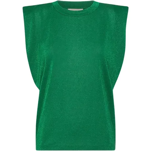 Lurex Crew-Neck Top Momoni - Momoni - Modalova