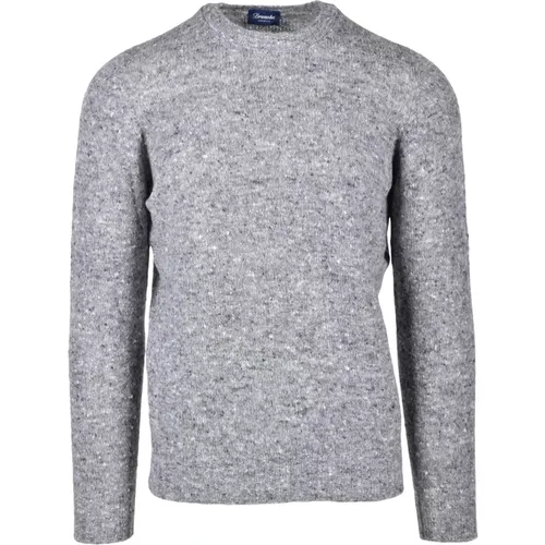 Wolle Kaschmir Mischung Strickpullover , Herren, Größe: 2XL - Drumohr - Modalova