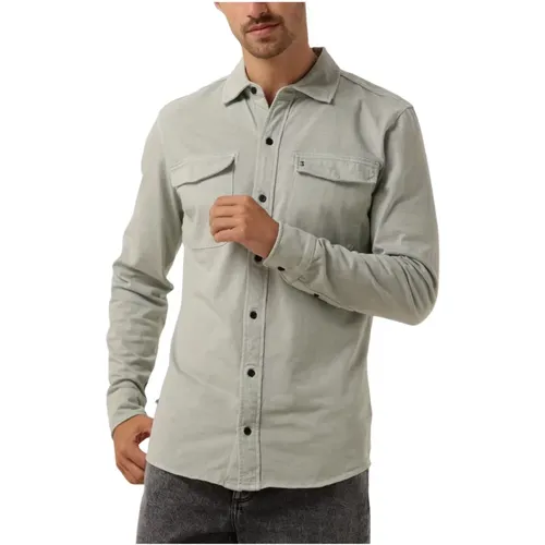 Finn Pocket Jersey Overshirt Grün , Herren, Größe: 2XL - Butcher of Blue - Modalova