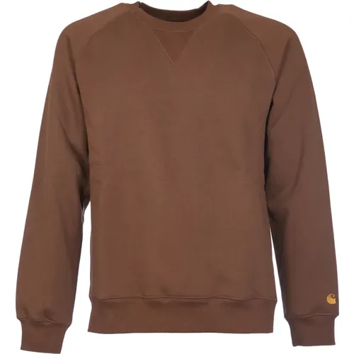 Brauner Pullover Chase für Männer - Carhartt WIP - Modalova