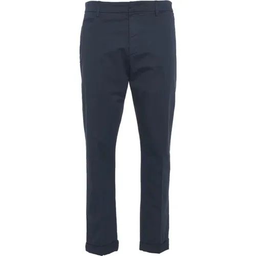 Italienische Chino Hose , Herren, Größe: W35 - Dondup - Modalova