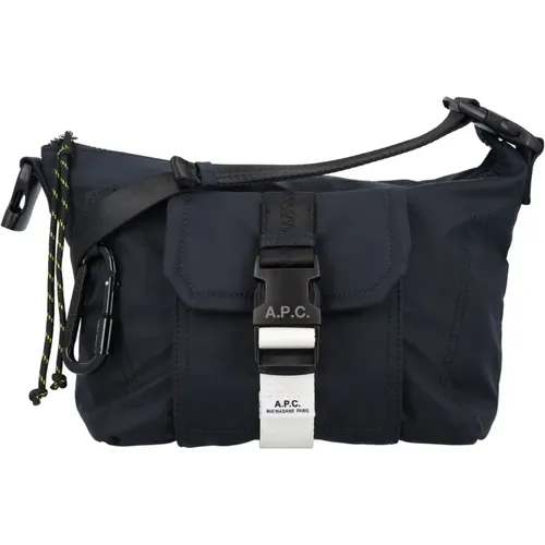 Trak Messenger Bag , male, Sizes: ONE SIZE - A.p.c. - Modalova