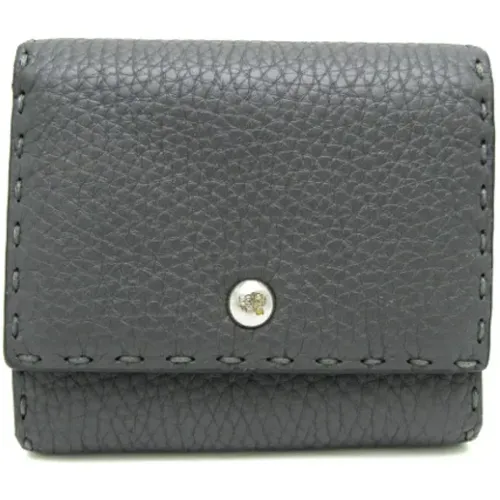 Pre-owned Leather wallets , female, Sizes: ONE SIZE - Fendi Vintage - Modalova