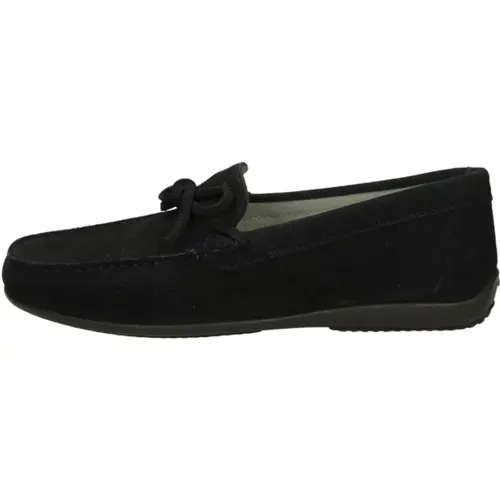 Klassische Slip-On Mokassins , Herren, Größe: 42 EU - Geox - Modalova