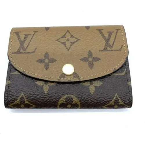 Pre-owned Canvas wallets , female, Sizes: ONE SIZE - Louis Vuitton Vintage - Modalova