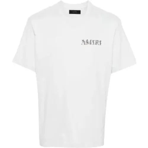 Lightweight Knit T-Shirt for Men , male, Sizes: S - Amiri - Modalova
