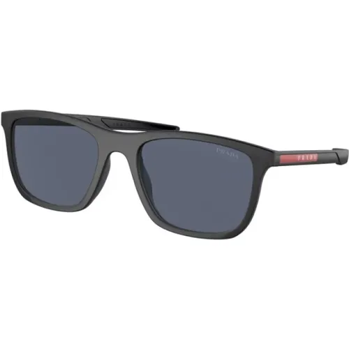 Sonnenbrille PS 10Ws DG009R,Stylish Men`s Sunglasses with Red Line - Prada - Modalova