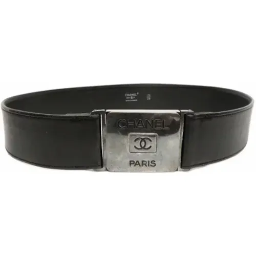 Pre-owned Leather Chanel Belt , female, Sizes: ONE SIZE - Chanel Vintage - Modalova