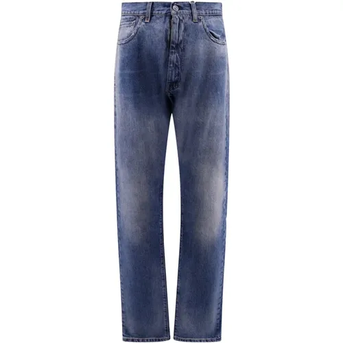 Blaue Aw23 Gerades Jeans für Frauen , Damen, Größe: W28 - Maison Margiela - Modalova