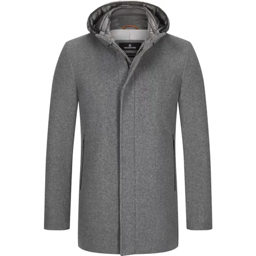 Sportliche Longjacke in Materialmix , Herren, Größe: 2XL - Milestone - Modalova