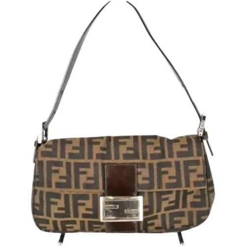 Pre-owned Canvas fendi-bags , female, Sizes: ONE SIZE - Fendi Vintage - Modalova