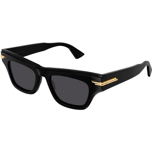 Grey Sunglasses Bv1122S , female, Sizes: 51 MM - Bottega Veneta - Modalova