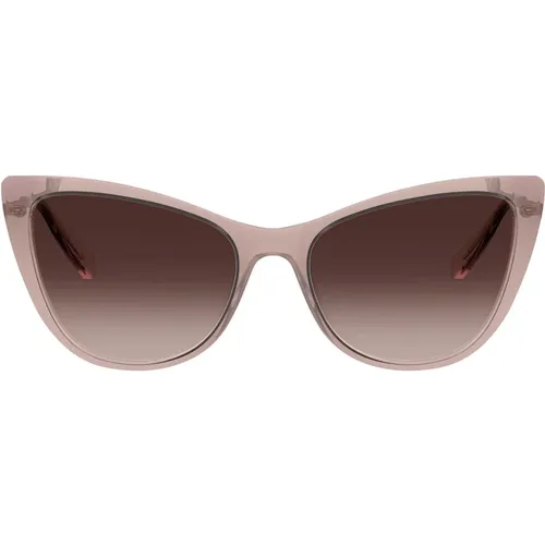Metal Collection Sunglasses Mol062/S FWM , female, Sizes: 53 MM - Love Moschino - Modalova