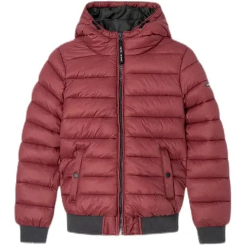 Burgunder Alexander Jacke - Vielseitig und Stilvoll - Pepe Jeans - Modalova