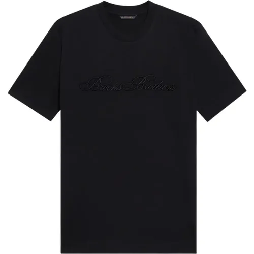 Logo Baumwoll T-shirt,Logo Baumwoll-T-Shirt - Brooks Brothers - Modalova