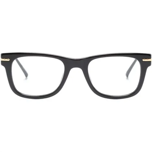 Schwarze Opche Brille für den Alltag , Damen, Größe: 51 MM - Linda Farrow - Modalova