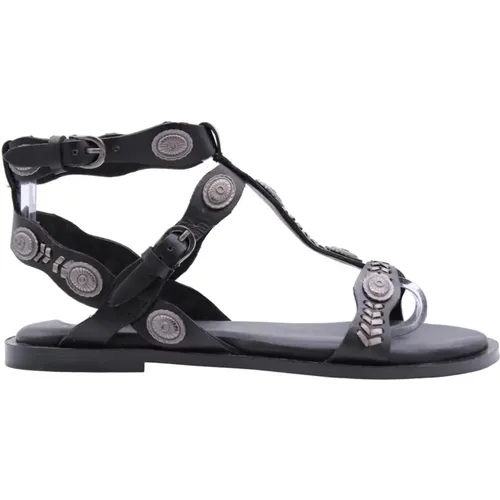 Flache Sandalen für Frauen , Damen, Größe: 37 EU - Bronx - Modalova