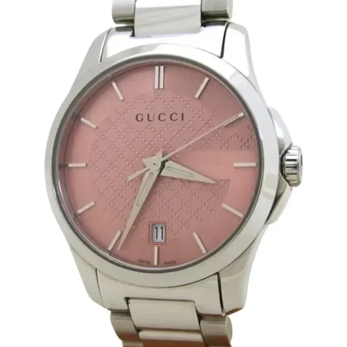 Pre-owned Metal Gucci Watch , unisex, Sizes: ONE SIZE - Gucci Vintage - Modalova
