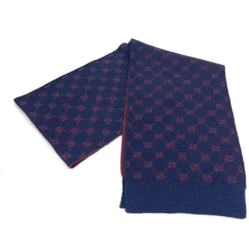 Pre-owned Wool scarves , female, Sizes: ONE SIZE - Gucci Vintage - Modalova