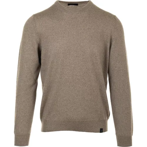 Grauer Pullover , Herren, Größe: 2XL - Fay - Modalova