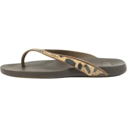 Pre-owned Rubber sandals , female, Sizes: 6 UK - Dolce & Gabbana Pre-owned - Modalova