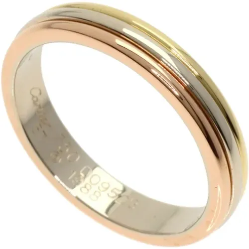 Pre-owned Gold rings , female, Sizes: ONE SIZE - Cartier Vintage - Modalova