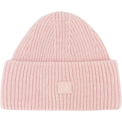 Wool Face Beanie , unisex, Sizes: ONE SIZE - Acne Studios - Modalova