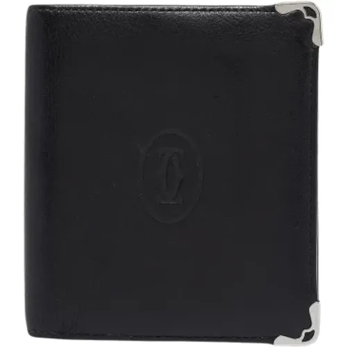 Pre-owned Leather wallets , male, Sizes: ONE SIZE - Cartier Vintage - Modalova