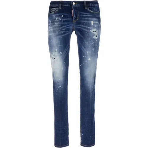 Stylische Jeans für Männer und Frauen , Damen, Größe: XS - Dsquared2 - Modalova