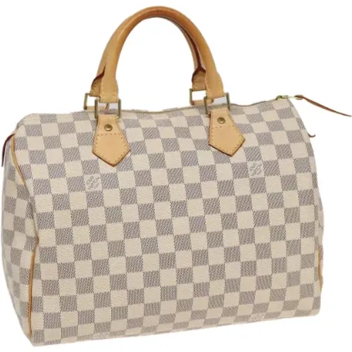 Pre-owned Canvas handbags , female, Sizes: ONE SIZE - Louis Vuitton Vintage - Modalova