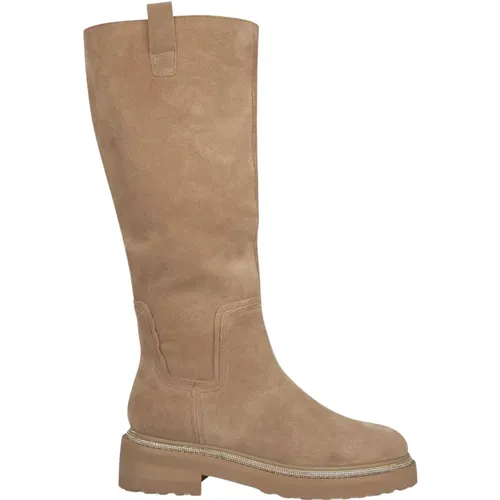 Rhinestone Ankle Boots , female, Sizes: 2 UK, 4 UK, 3 UK, 8 UK, 5 UK, 7 UK, 6 UK - Alma en Pena - Modalova