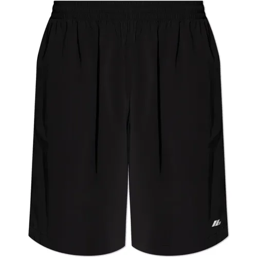 Shorts mit bedrucktem Logo - Balenciaga - Modalova
