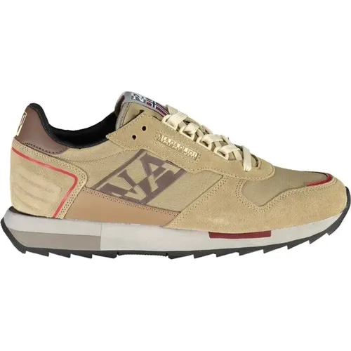 Sports Sneakers with Contrast Details , male, Sizes: 9 UK, 6 UK, 10 UK, 8 UK, 11 UK - Napapijri - Modalova