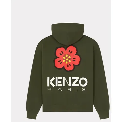 Oversize Blumen Sweatshirt , Herren, Größe: XL - Kenzo - Modalova