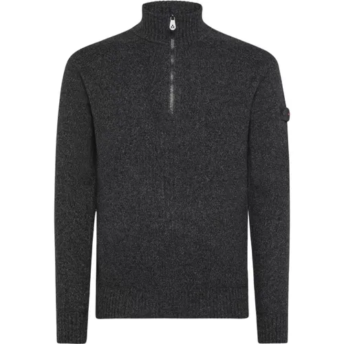 Braille 01 Hochgeschlossener Wollpullover , Herren, Größe: L - Peuterey - Modalova