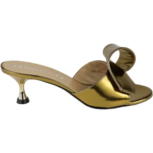 Bronze Kind Heels , female, Sizes: 4 UK, 8 UK, 5 UK - Marc Ellis - Modalova