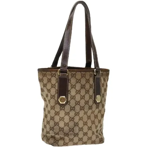 Pre-owned Canvas gucci-bags , female, Sizes: ONE SIZE - Gucci Vintage - Modalova