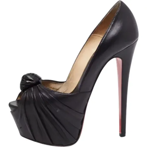 Pre-owned Leder Heels , Damen, Größe: 37 EU - Christian Louboutin Pre-owned - Modalova